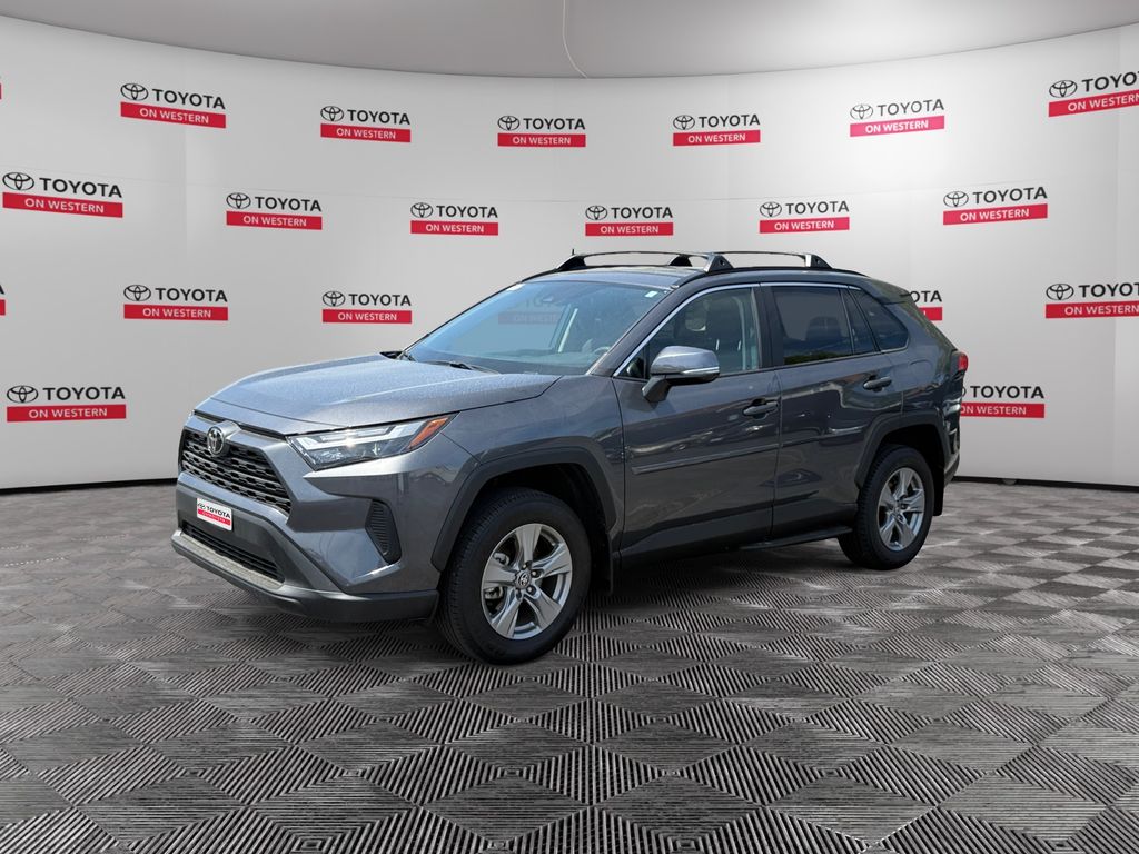 Magnetic Gray Metallic 2025 Toyota RAV4 XLE AWD SUV / Crossover All-Wheel Drive 8-Speed Automatic