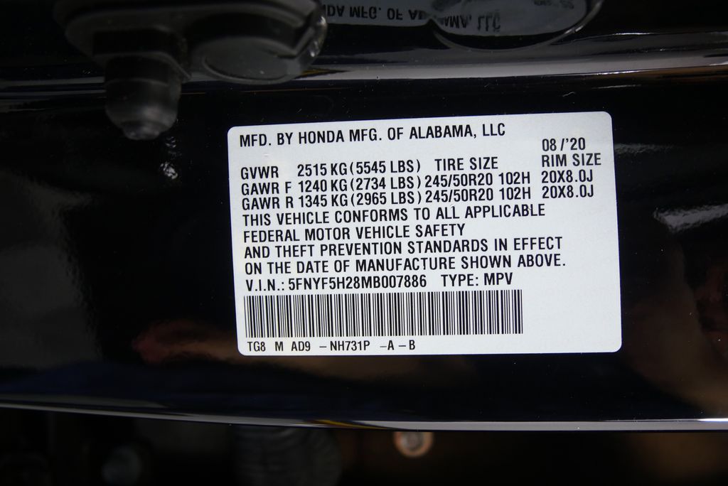 2021 Honda Pilot Special Edition 29