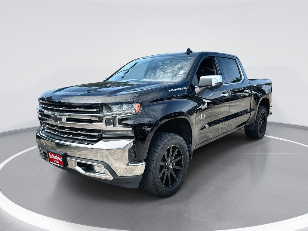 Black 2021 Chevrolet Silverado 1500 Pickup Truck Four-Wheel Drive 8-Speed Automatic