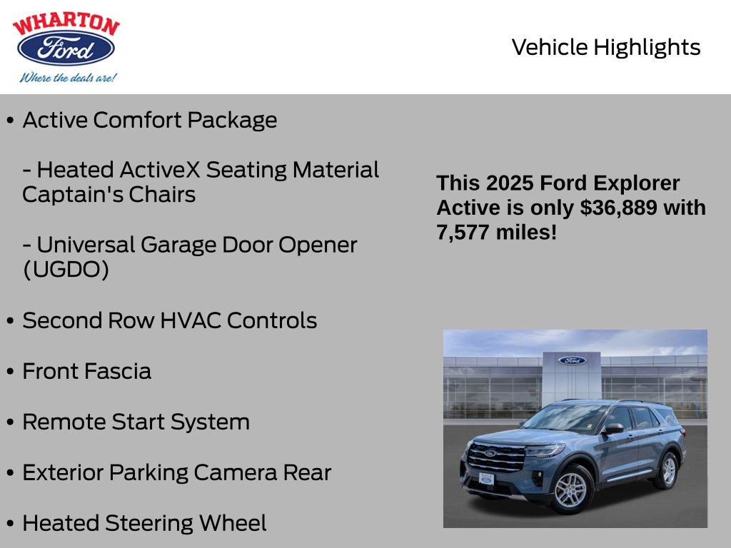 2025 Ford Explorer Active - 9