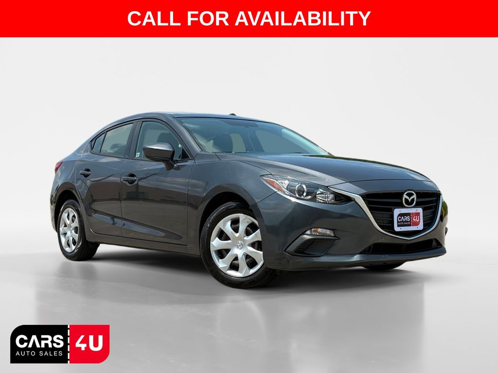 Meteor Gray Mica 2016 Mazda MAZDA3 Sedan Front-Wheel Drive 6-Speed Automatic