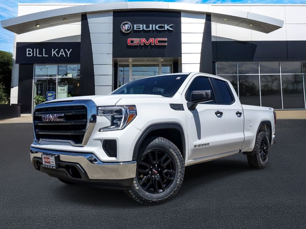 Summit White 2021 GMC Sierra 1500 Pickup Truck Four-Wheel Drive 6-Speed Automatic