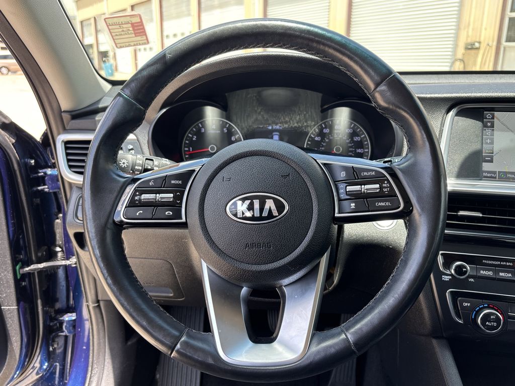 2019 Kia Optima EX Blue at Durrett Motor Company