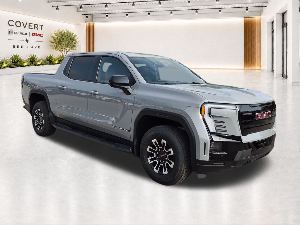 Gray 2026 GMC Sierra EV Pickup Truck All-Wheel Drive 1-Speed Automatic
