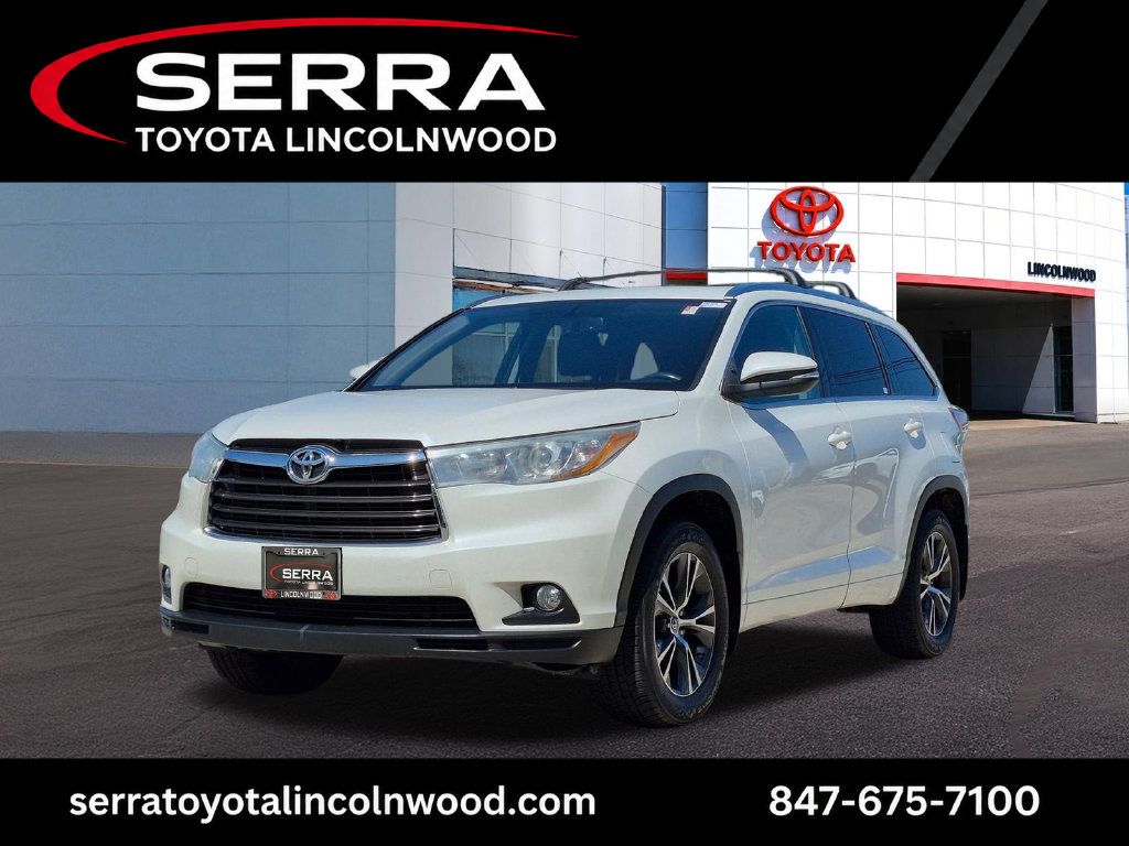 White (Blizzard Pearl) 2016 Toyota Highlander SUV / Crossover All-Wheel Drive 6-Speed Automatic Overdrive
