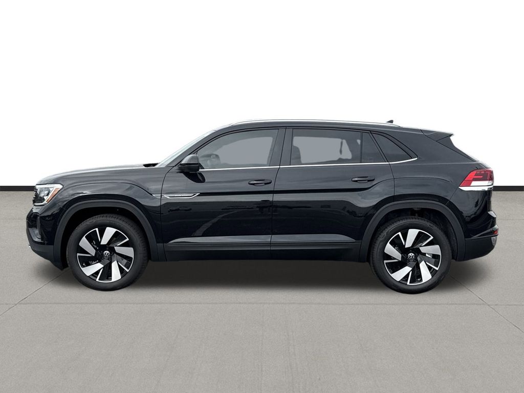 2026 Volkswagen Atlas Cross Sport 2.0T SE w/Technology Black at DeMontrond Auto Country