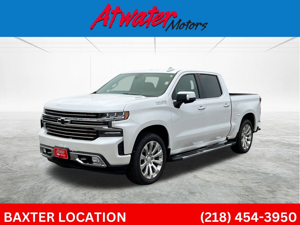 White (Iridescent Pearl Tricoat) 2020 Chevrolet Silverado 1500 Pickup Truck Four-Wheel Drive Automatic