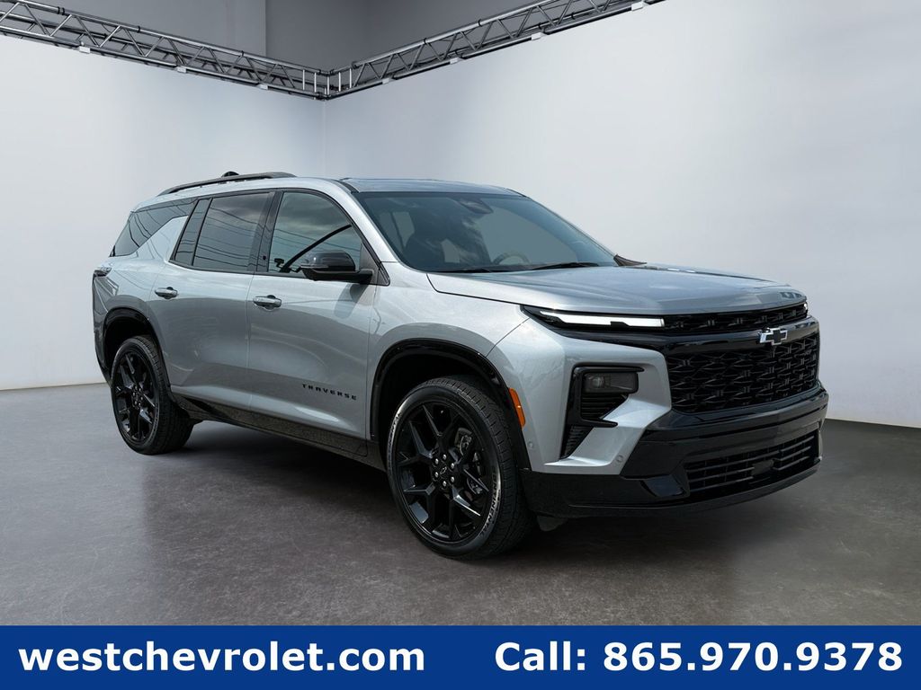 Sterling Gray Metallic 2024 Chevrolet Traverse SUV / Crossover Four-Wheel Drive 8-Speed Automatic