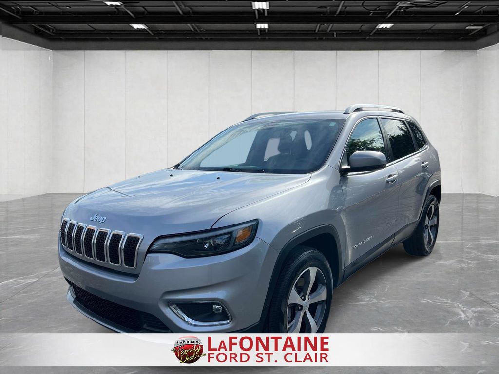 Billet Silver Metallic 2020 Jeep Cherokee Limited 4WD SUV / Crossover Four-Wheel Drive 9-Speed Automatic