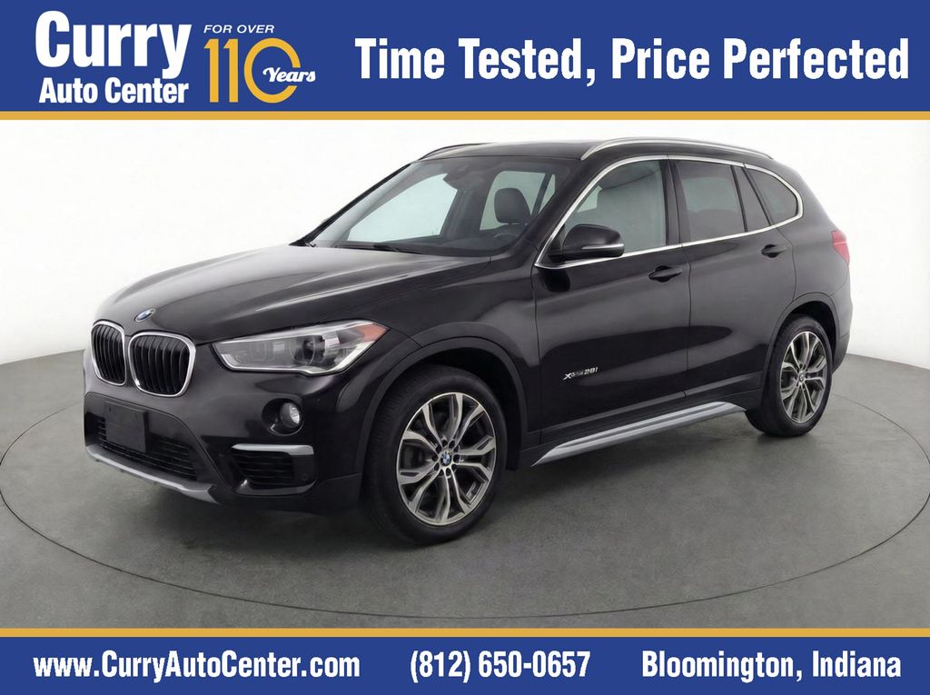 Jet Black 2016 BMW X1 xDrive28i AWD SUV / Crossover All-Wheel Drive 8-Speed Automatic