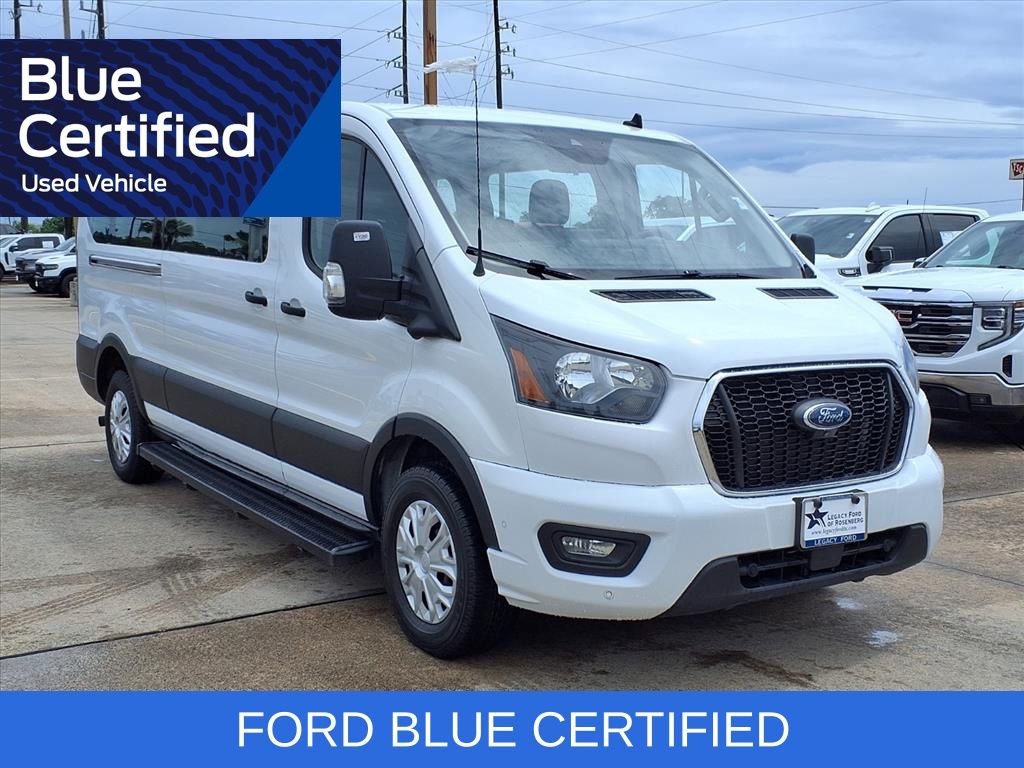 2023 Ford Transit-350 XLT White at North Houston Mitsubishi