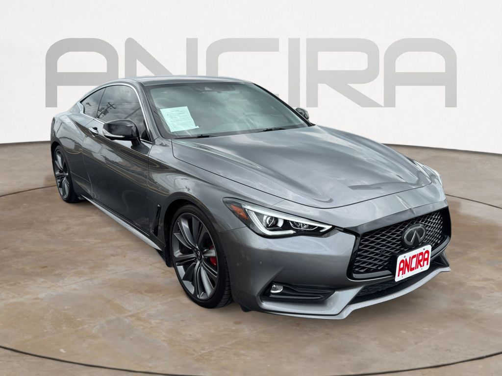Used Car 2021 Infiniti Q60  Red Sport 400 For Sale Under $30,000 In Floresville, Texas