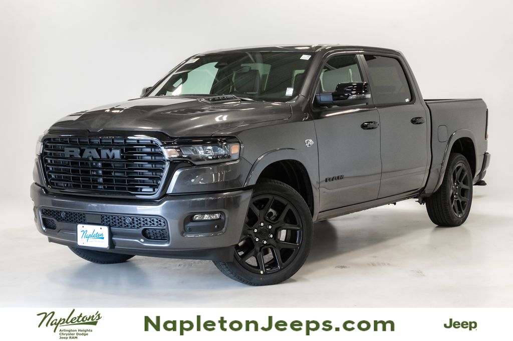 2026 RAM 1500 Laramie Crew Cab 4WD Gris (Granite Crystal Metallic Clearcoat) Camioneta Todo terreno 8 velocidades Automática