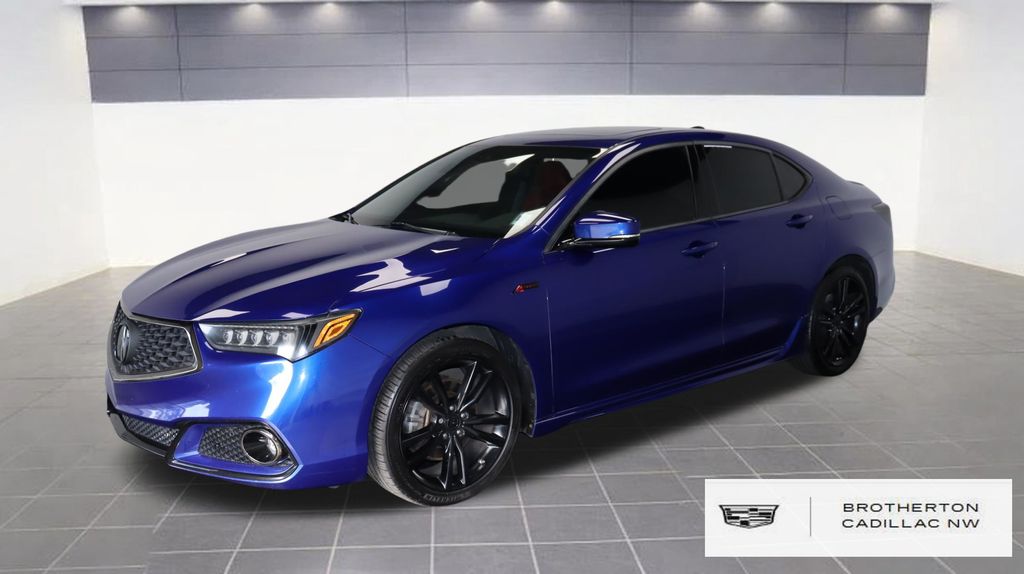 Still Night Pearl 2018 Acura TLX Sedan 9-Speed Automatic
