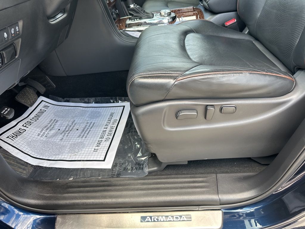 2020 Hermosa Blue Pearl Nissan Armada Platinum 4X4 SUV