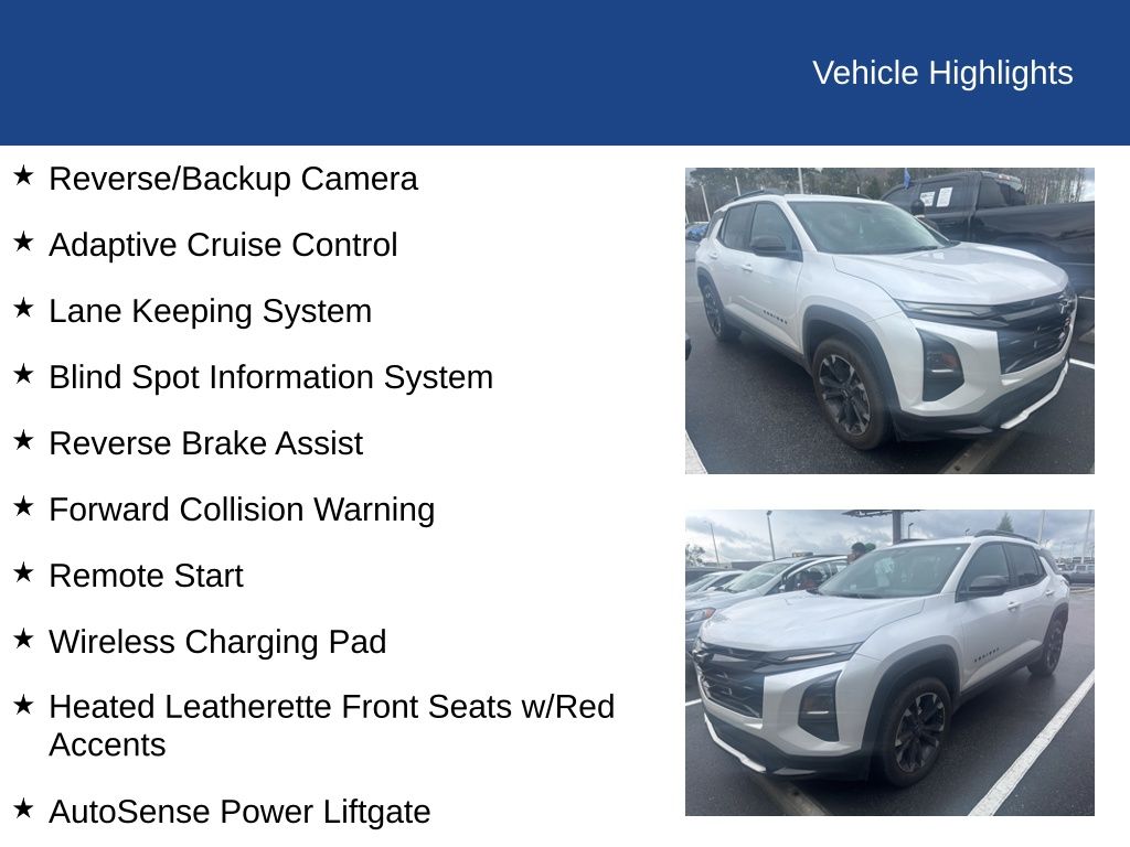 2025 Chevrolet Equinox FWD RS