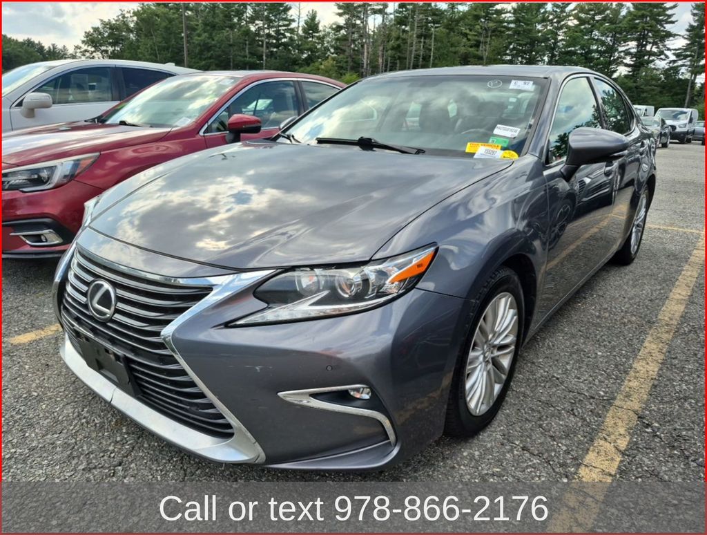 Gray Pearl 2016 Lexus ES Sedan Front-Wheel Drive 6-Speed Automatic