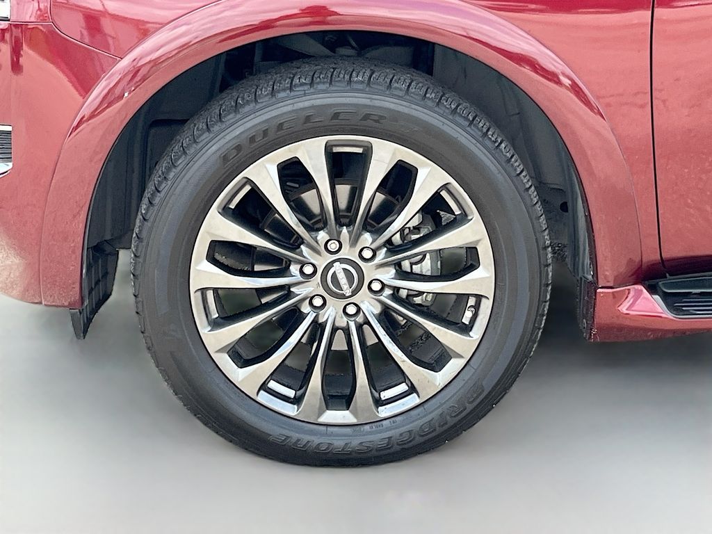 2021 Nissan Armada Platinum Red at Joe Myers Mazda Kia