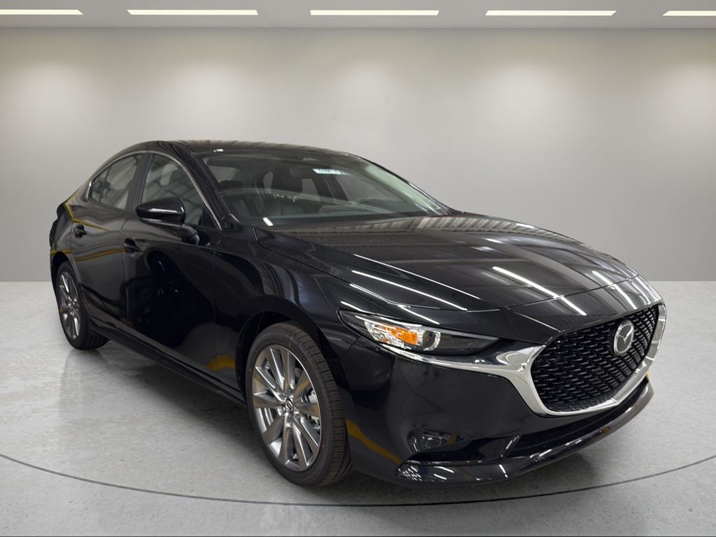 2026 Mazda Mazda3 2.5 S Preferred Black at Rochrich Mazda