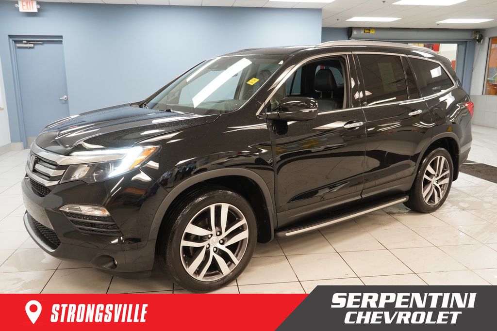 Crystal Black Pearl 2017 Honda Pilot Touring AWD SUV / Crossover All-Wheel Drive 9-Speed Automatic