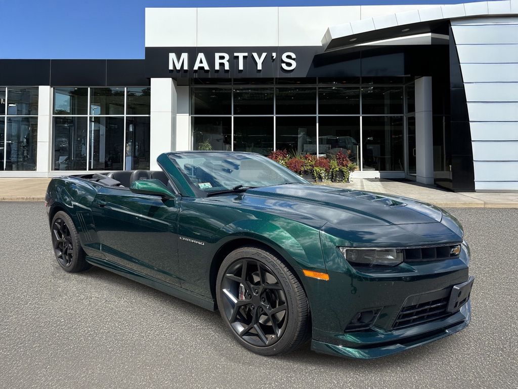 Emerald Green Metallic 2015 Chevrolet Camaro Convertible Rear-Wheel Drive 6-Speed Automatic
