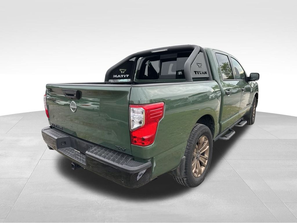 2024 Tactical Green Metallic Nissan Titan SV RWD Truck