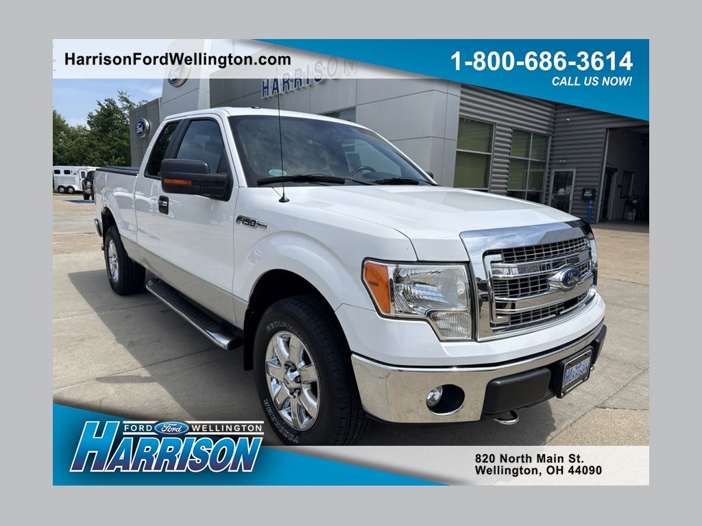 Oxford White 2013 Ford F-150 Pickup Truck Four-Wheel Drive 6-Speed Automatic