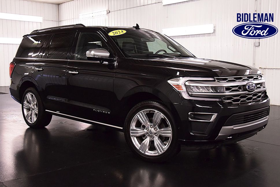 Agate Black Metallic 2024 Ford Expedition SUV / Crossover Four-Wheel Drive Automatic