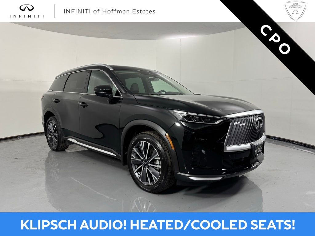 Mineral Black 2026 INFINITI QX60 Luxe AWD SUV / Crossover All-Wheel Drive 9-Speed Automatic