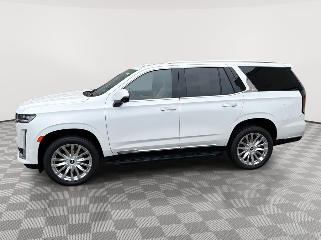 Crystal White Tricoat 2024 Cadillac Escalade SUV / Crossover Four-Wheel Drive Automatic