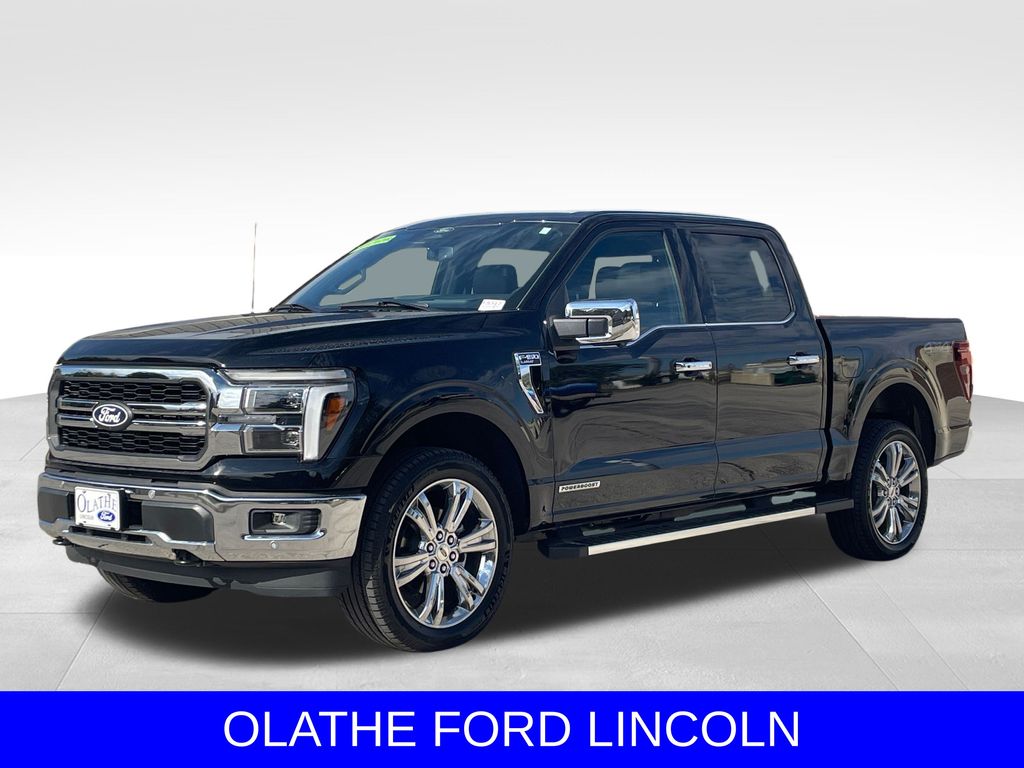 Agate Black Metallic 2025 Ford F-150 Pickup Truck Four-Wheel Drive Automatic
