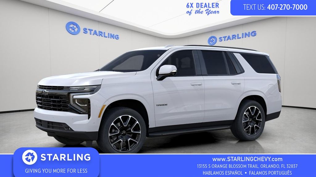 Summit White 2026 Chevrolet Tahoe SUV / Crossover 4X2 Automatic