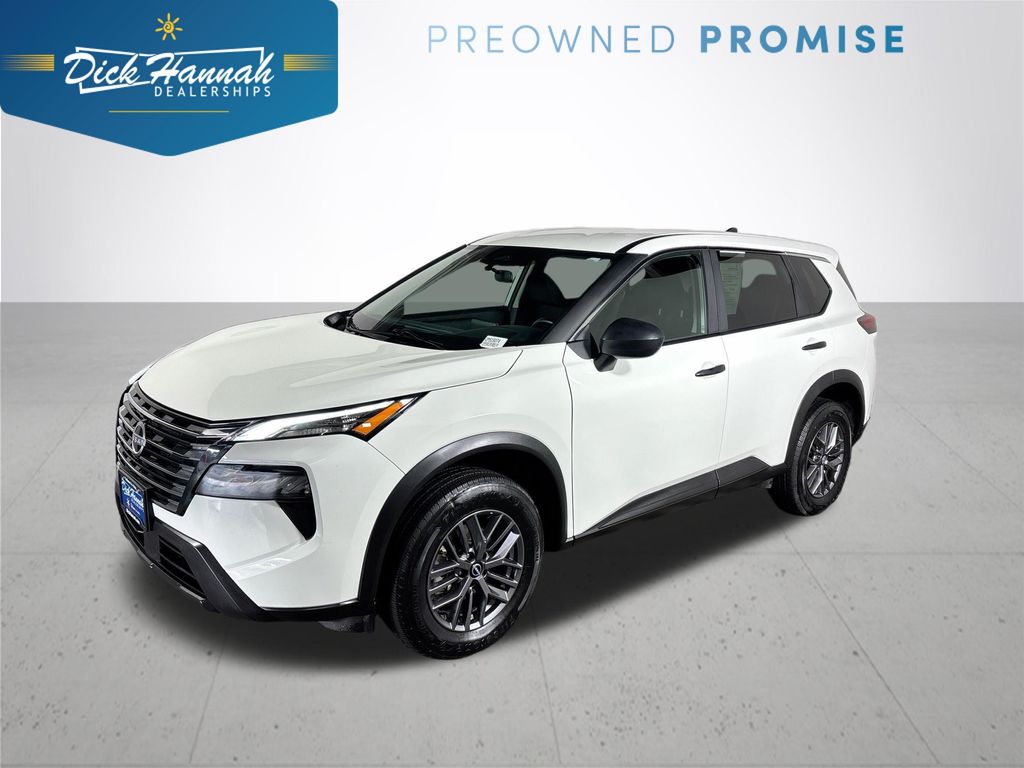 Glacier White 2024 Nissan Rogue SUV / Crossover All-Wheel Drive Continuously Variable Transmission