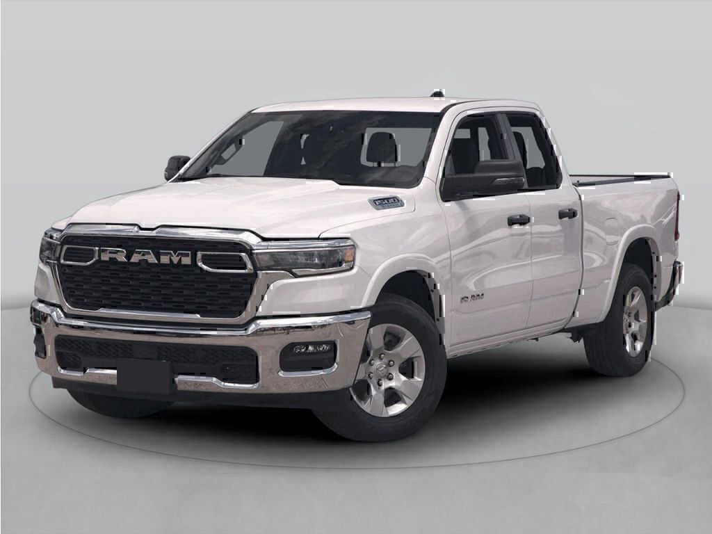 Bright White Clearcoat 2026 RAM 1500 Pickup Truck Four-Wheel Drive 8-Speed Automatic