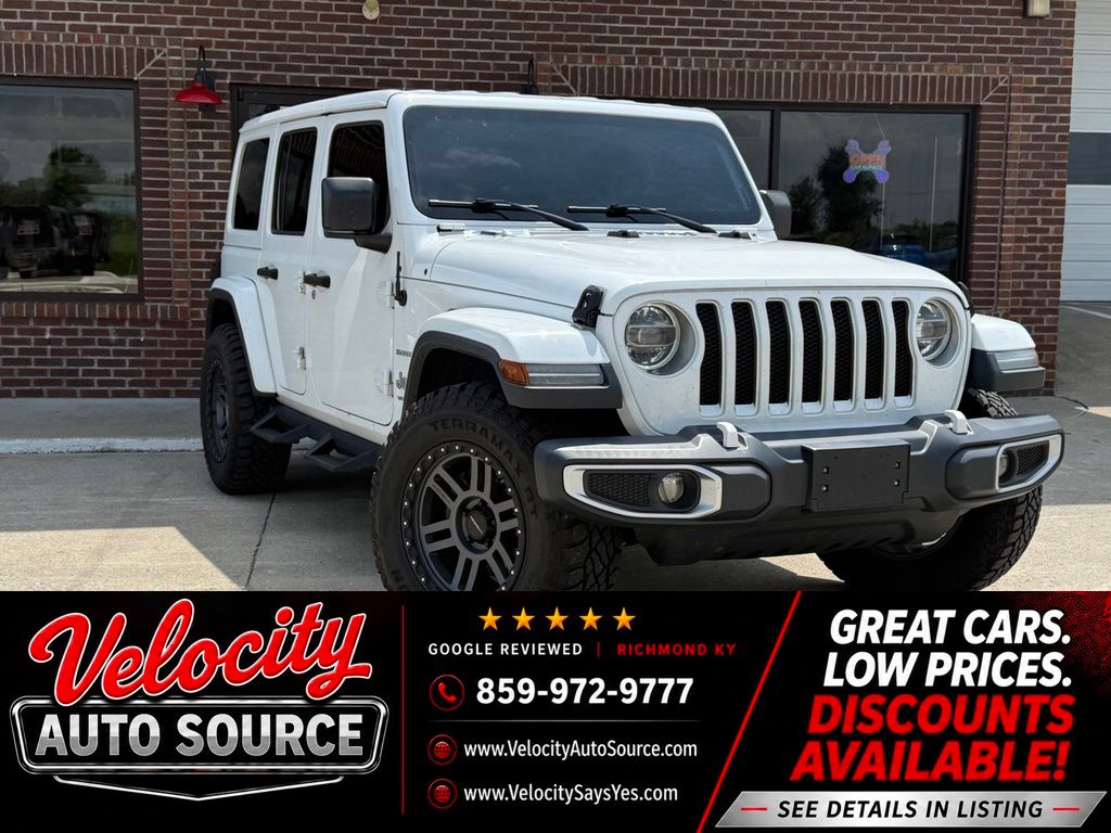 Bright White Clearcoat 2018 Jeep Wrangler SUV / Crossover Four-Wheel Drive 8-Speed Automatic