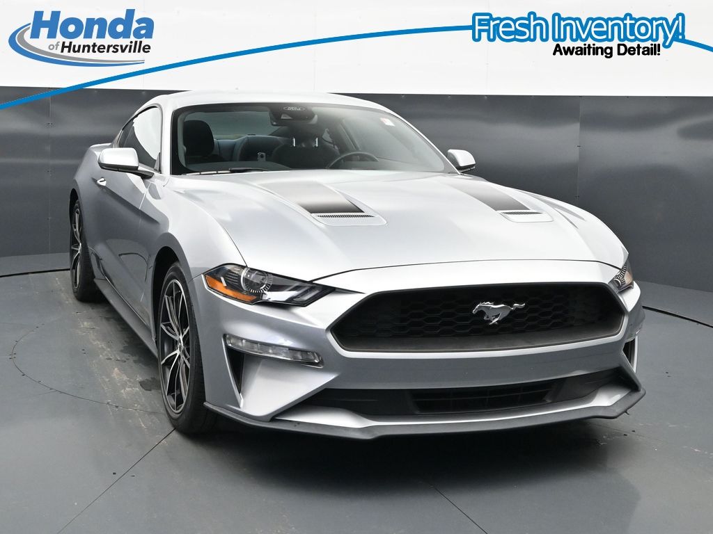 Iconic Silver Metallic 2023 Ford Mustang Coupe Rear-Wheel Drive Automatic