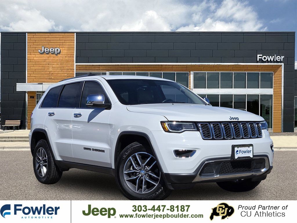 Bright White Clearcoat 2018 Jeep Grand Cherokee SUV / Crossover Four-Wheel Drive 8-Speed Automatic