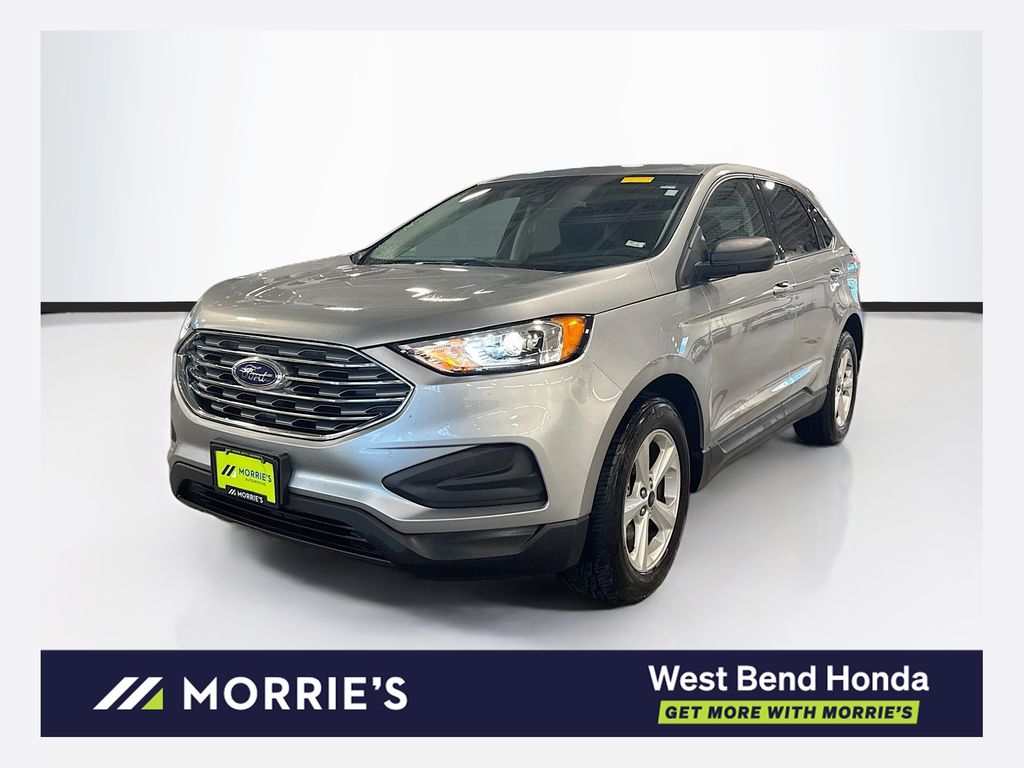 Iconic Silver Metallic 2020 Ford Edge SUV / Crossover Front-Wheel Drive 8-Speed Automatic