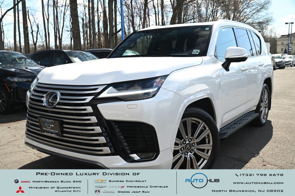 Eminent White Pearl 2023 Lexus LX 600 Ultra Luxury AWD SUV / Crossover All-Wheel Drive Automatic