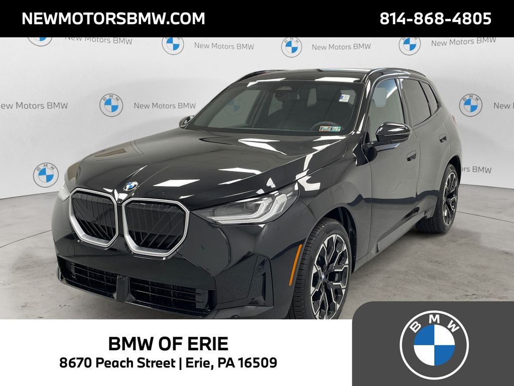 Black Sapphire Metallic 2026 BMW X3 SUV / Crossover All-Wheel Drive 8-Speed Automatic