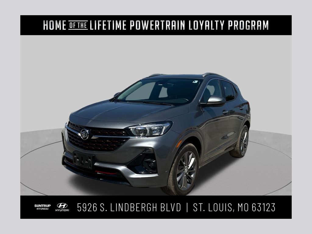 Satin Steel Gray Metallic 2020 Buick Encore GX SUV / Crossover All-Wheel Drive 9-Speed Automatic