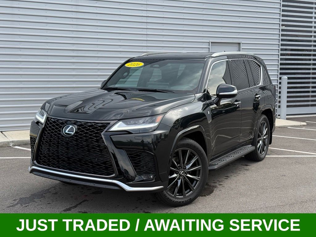 Black (Caviar) 2026 Lexus LX 600 F Sport Handling AWD SUV / Crossover All-Wheel Drive Automatic