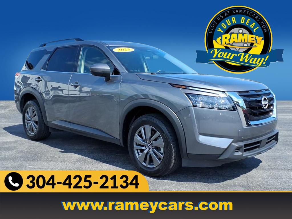 Gray (Gun Metallic) 2025 Nissan Pathfinder SV 4WD SUV / Crossover All-Wheel Drive 9-Speed Automatic