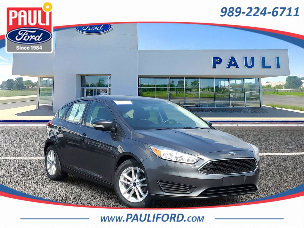 Gray (Magnetic Metallic) 2018 Ford Focus Hatchback Front-Wheel Drive 6-Speed Automatic