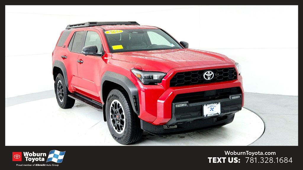 Red 2025 Toyota 4Runner SUV / Crossover Four-Wheel Drive 8-Speed Automatic