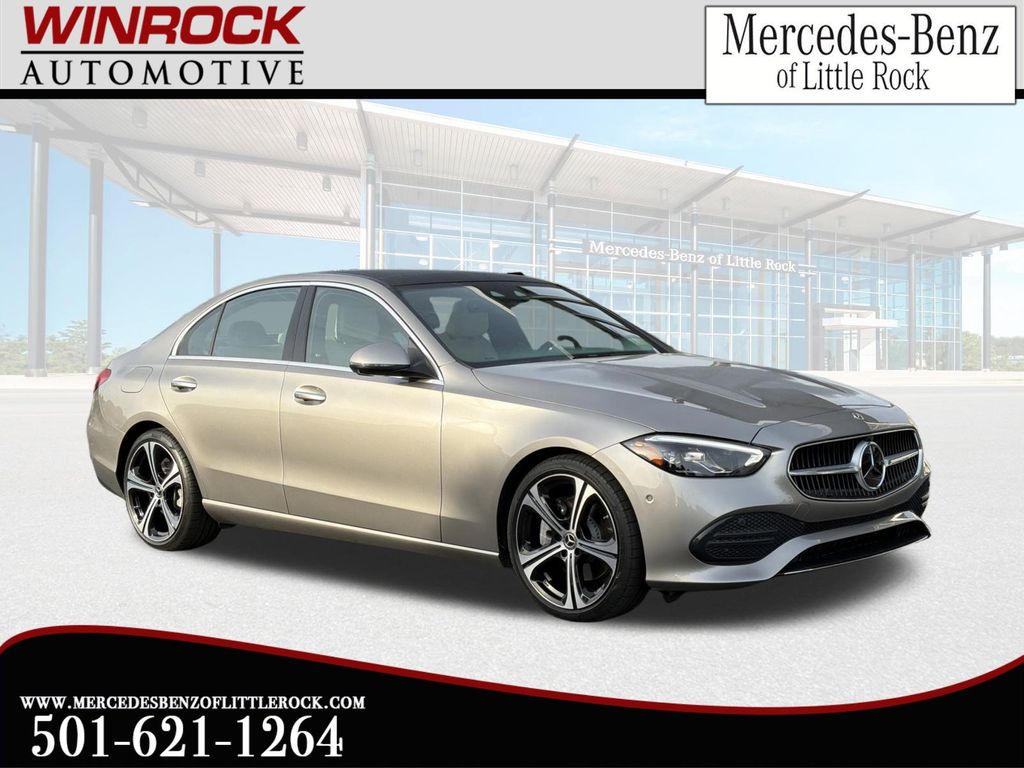 Mojave Silver Metallic 2023 Mercedes-Benz C-Class C 300 4MATIC Sedan All-Wheel Drive 9-Speed Automatic