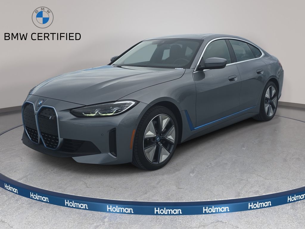 Skyscraper Gray Metallic 2024 BMW i4 Sedan Rear-Wheel Drive Automatic