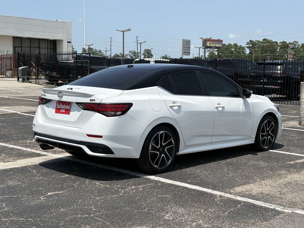 2024 Nissan Sentra SR White at North Houston Mitsubishi