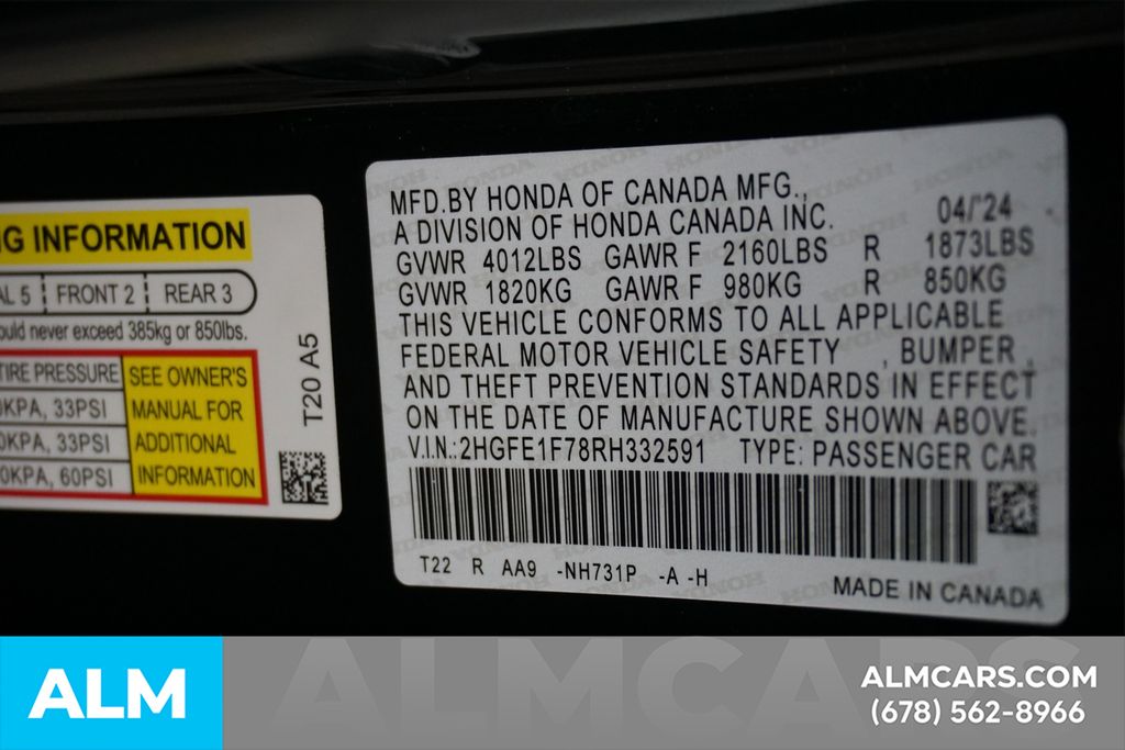Used 2024  Honda EX image 53