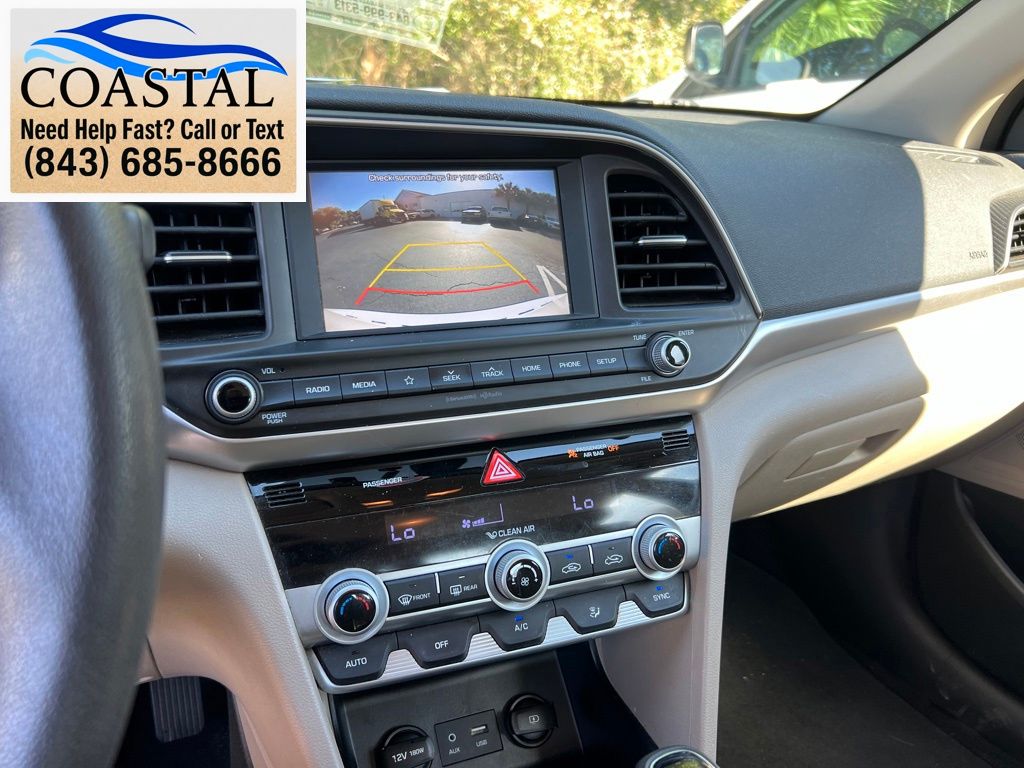 2020 Hyundai Elantra SEL White at Stokes Honda North